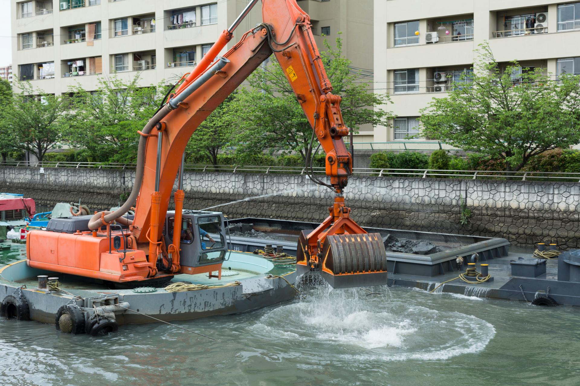 しゅんせつ工事業のイメージ画像